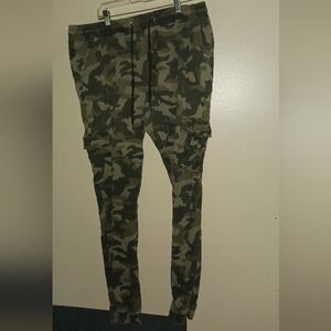 Denim & Rivet Camouflage Cargo Pants for Women 4xl A-1